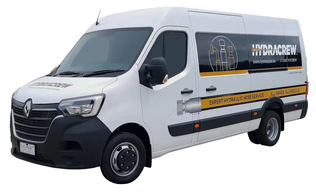 Hydrachew hydraulic hose service van