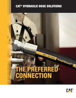 CAT hydraulic hose solutions, preferred connection.