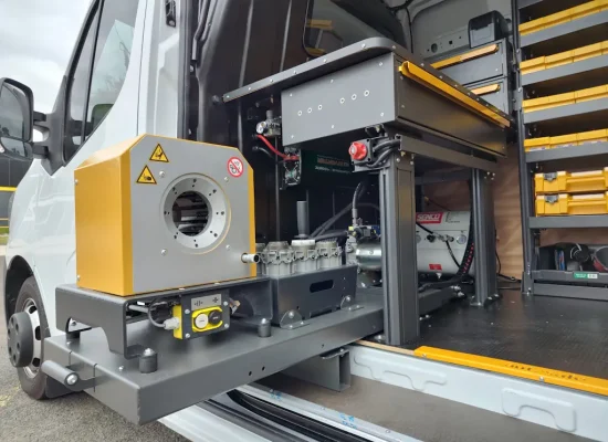 Hydracrew Van Layout with Hydraulic Crimper